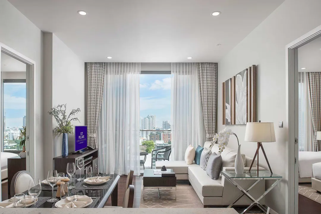 137 Pillars Suites -Executive Two Bedroom Residence -Living Room