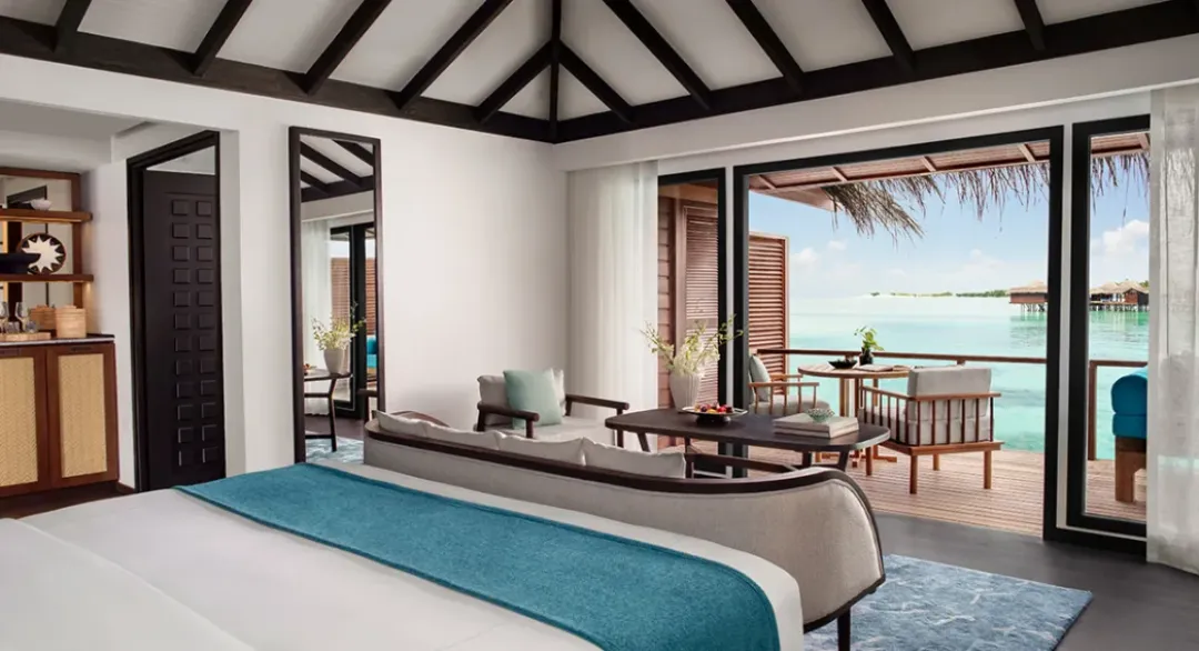 OVER WATER VILLA - Bedroom