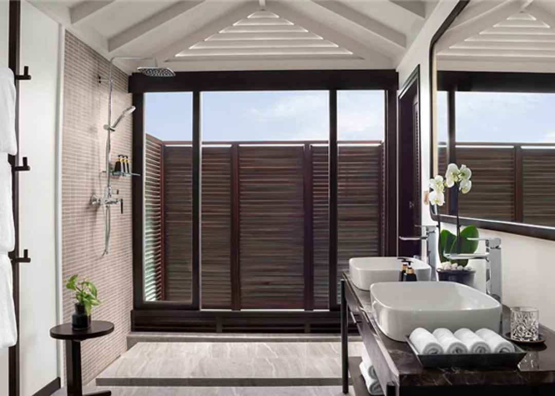 OVER WATER VILLA - Bathroom