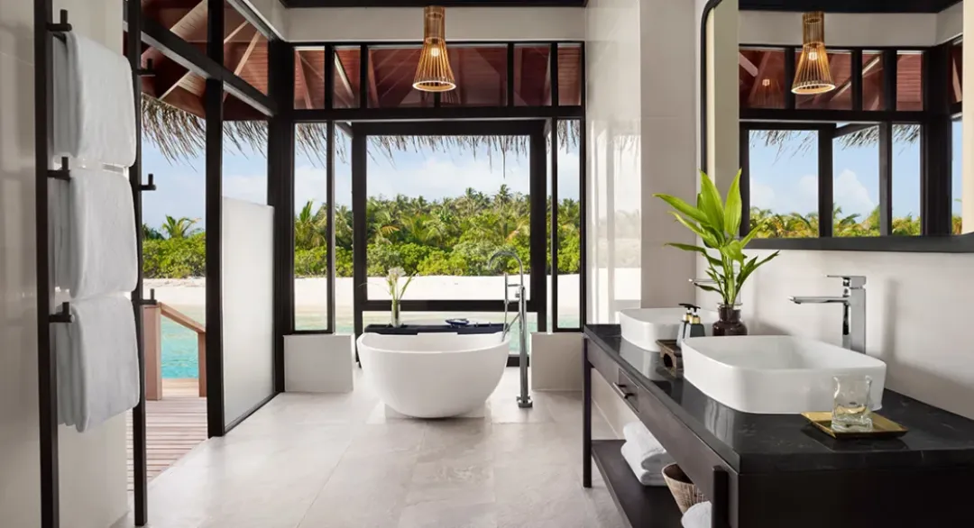 DELUXE OVER WATER VILLA - Bathroom