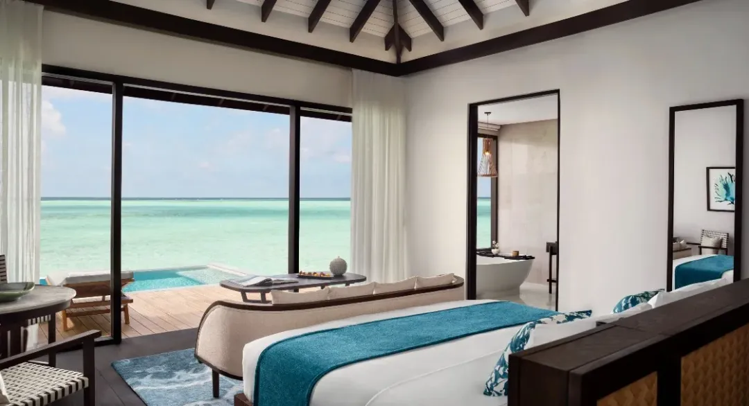 OVER WATER POOL VILLA - Bedroom