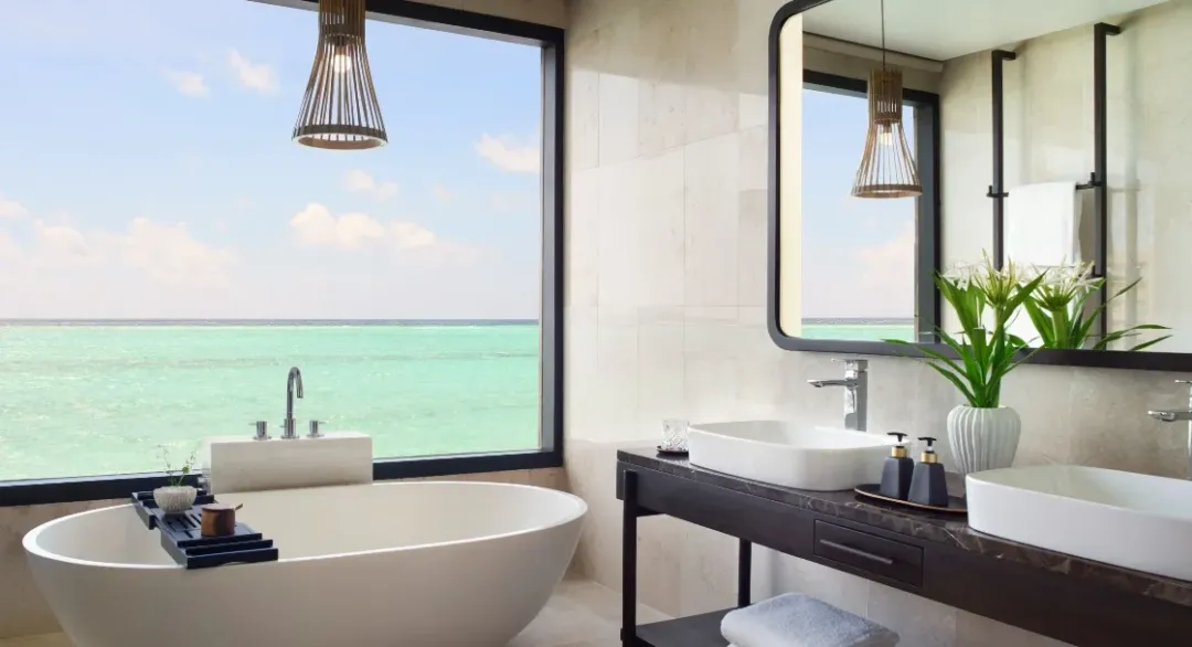 OVER WATER POOL VILLA - Bathroom