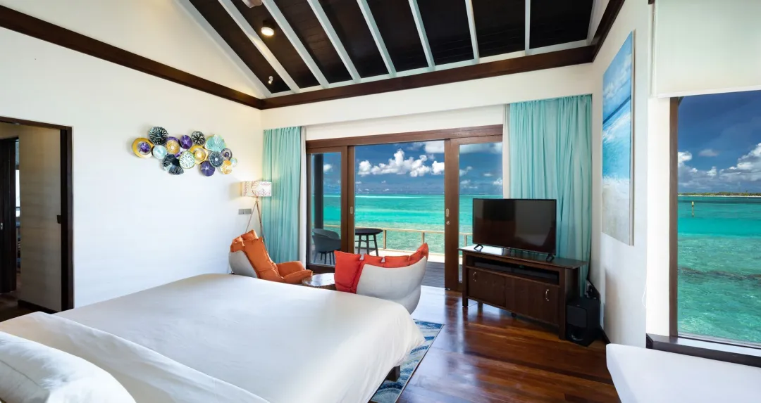 Water Villa - Bedroom