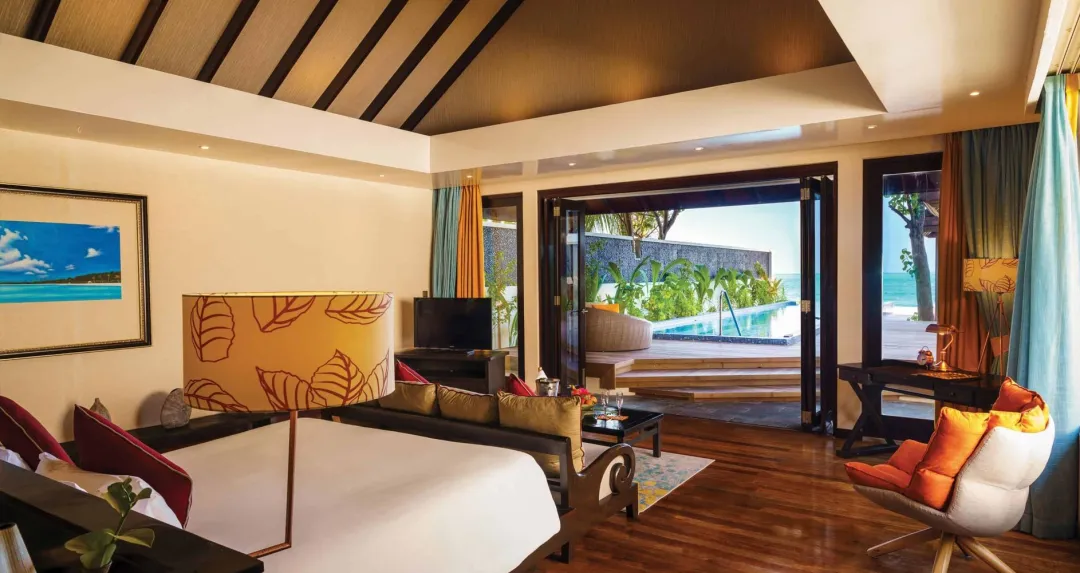 Kanifushi Grand Pool Villa - Bedroom