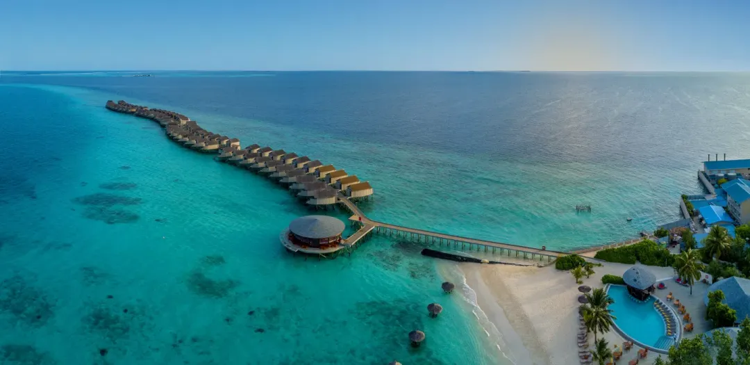 Centara Ras Fushi Resort - Aerial View