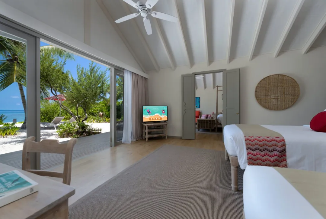 Two Bedroom Family Beach Pool Villa - Twin Bedroom