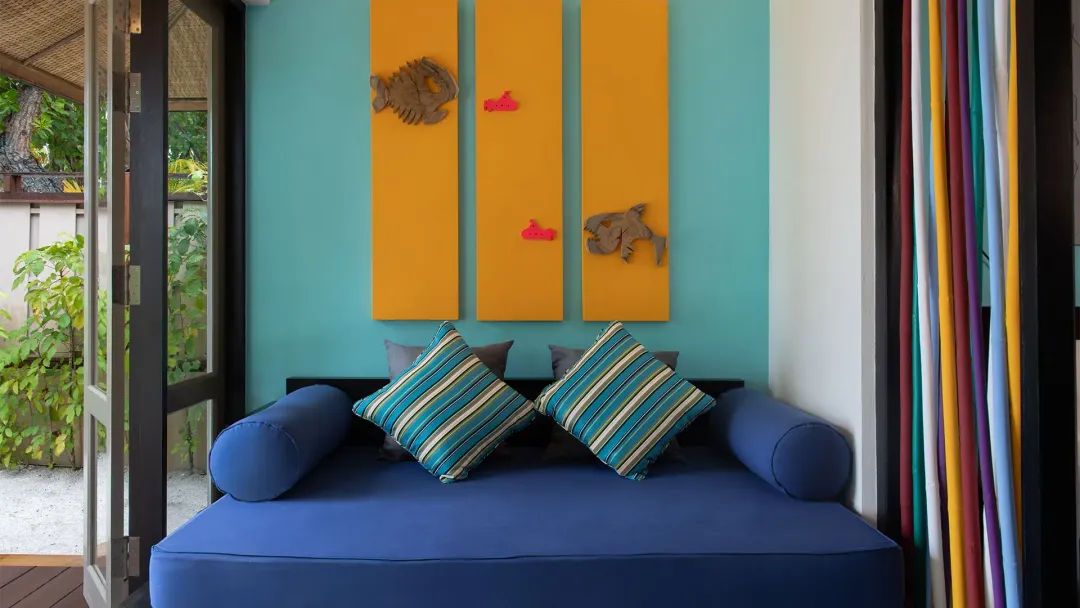 Beachfront Jet Pool Villa - Seating Aeria