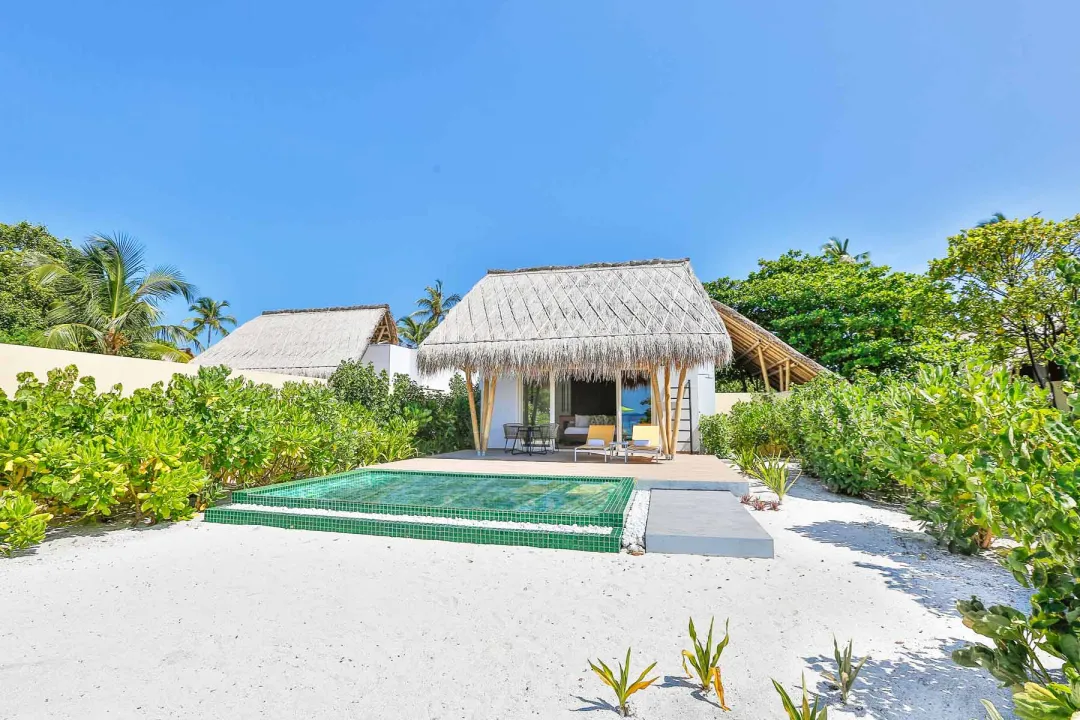 Beach Villas with Pool - Pool View