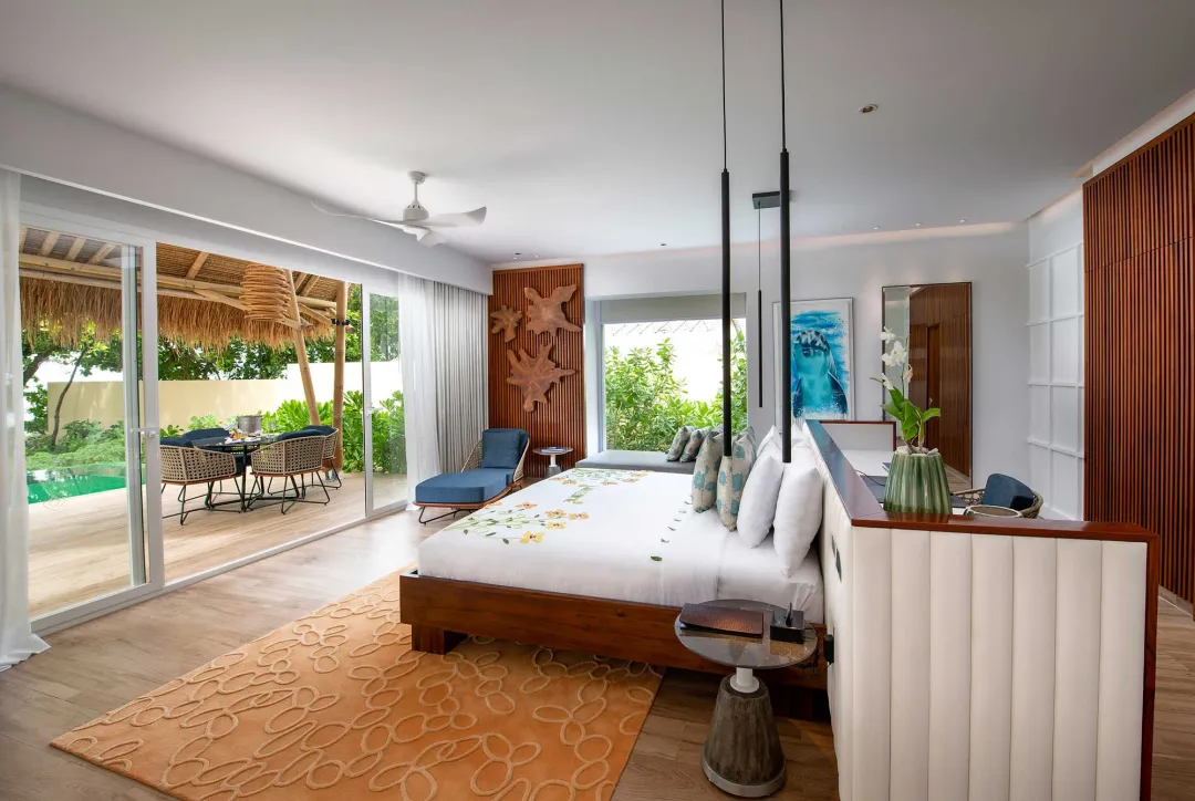 Superior Beach Villas with Pool - Bedroom - Copy