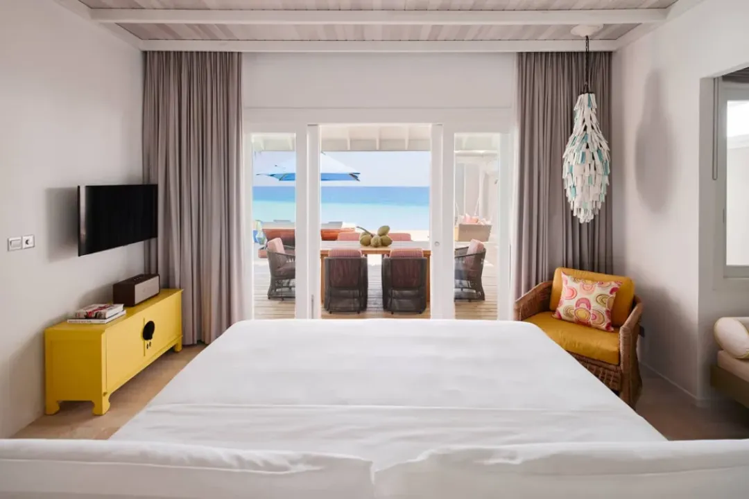 Two Bedroom Water Villa with Pool - Bedroom