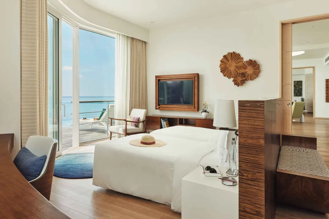 Two Bedroom Water Residence with Pool - Bedroom