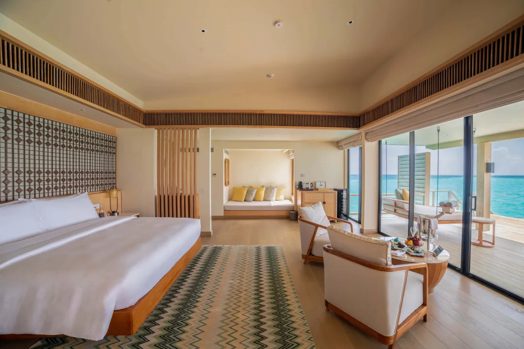 Sunset Water Villa - Bedroom