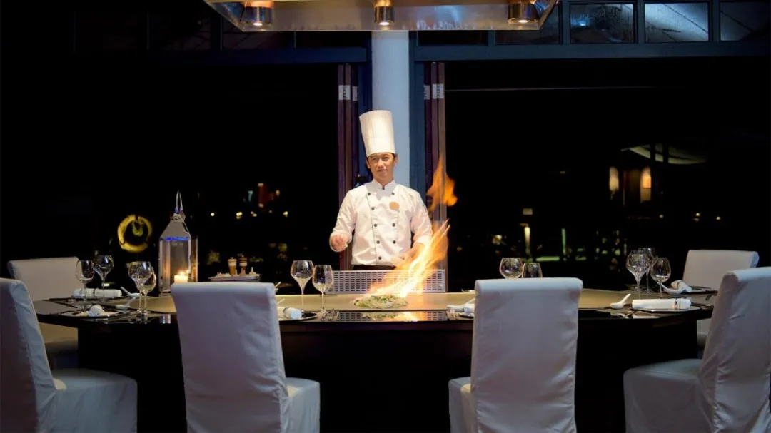 The teppanyaki Resturant