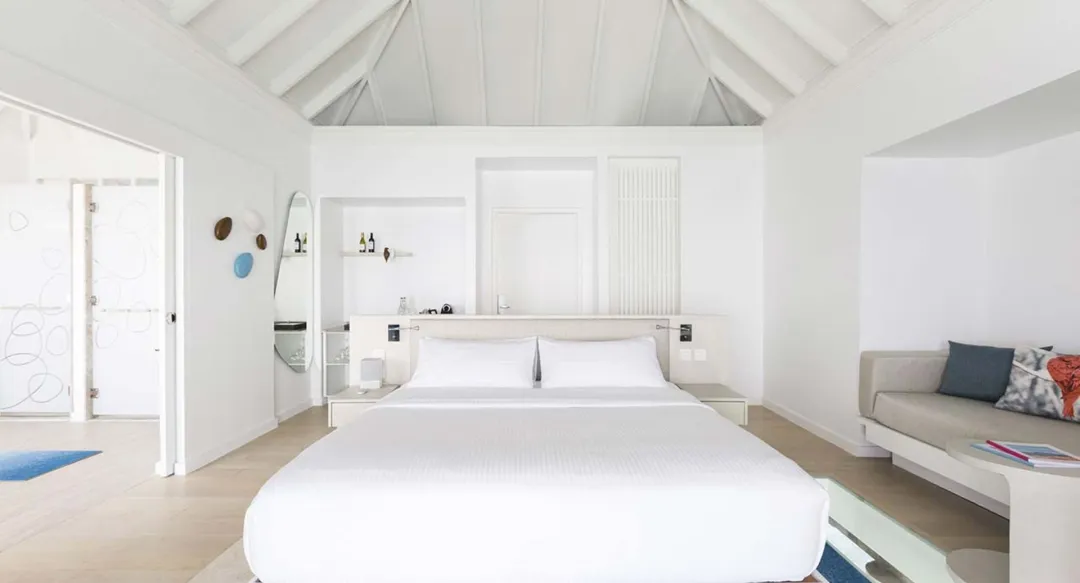 Maldives Water Villas - Bedroom