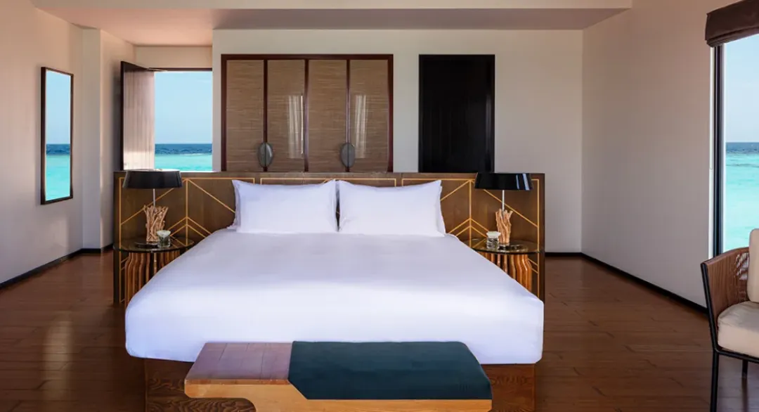 Over Water Villa - Bedroom