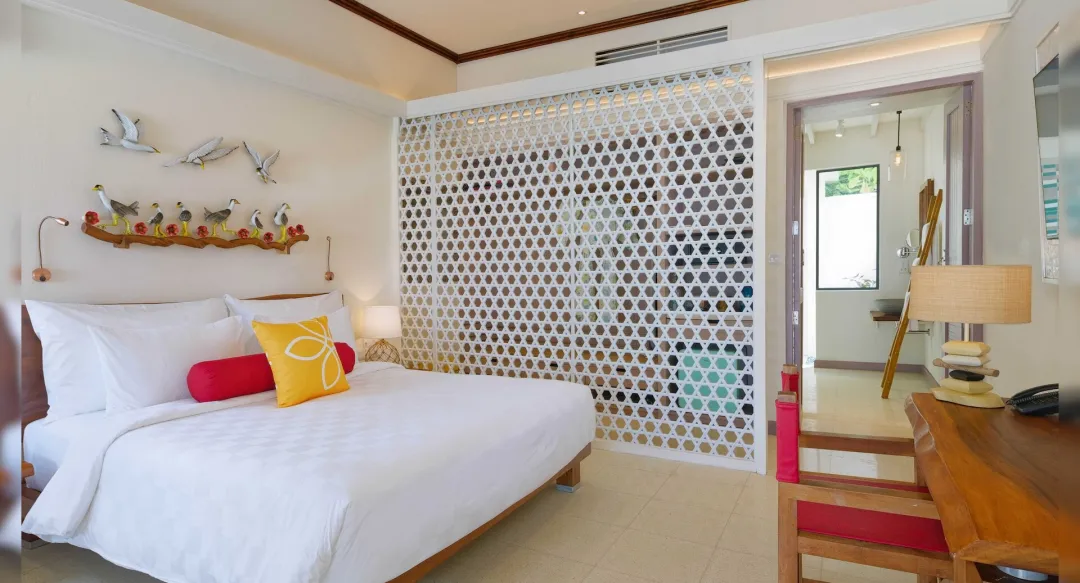 Deluxe Beach Villa - Bedroom