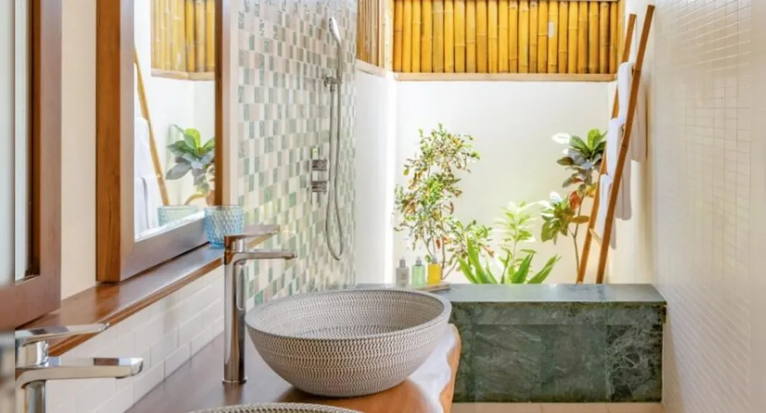 Two Bedroom Family Villa With Pool - Bathroom