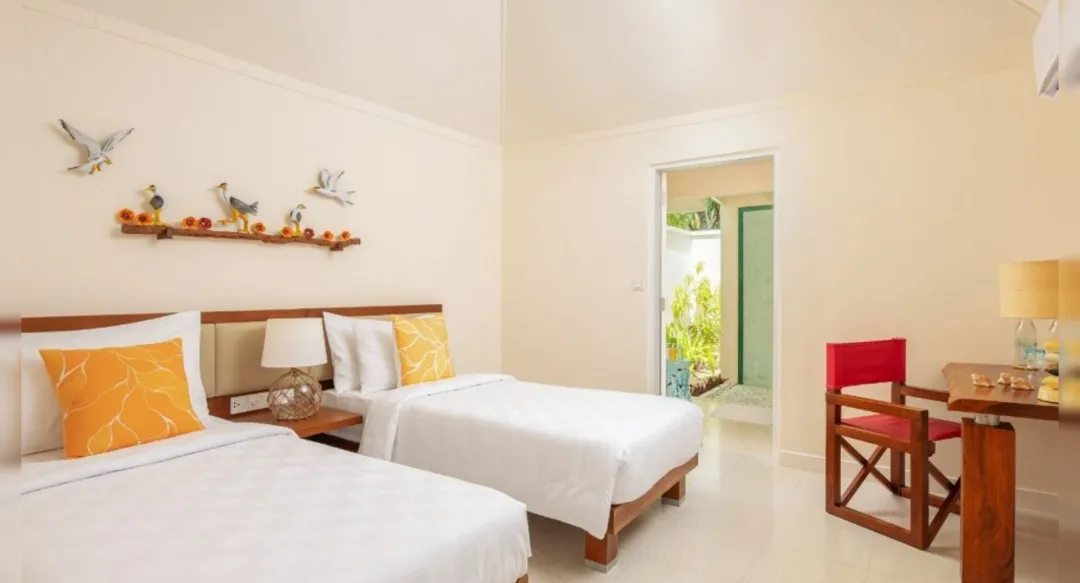 Two Bedroom Family Villa With Pool - Twin Bed