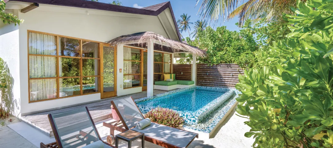 Two Bedroom Beach Pool Villa - Pool View