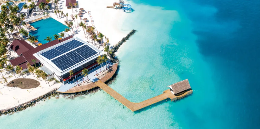 Oblu Xperience Ailafushi - Aerial View
