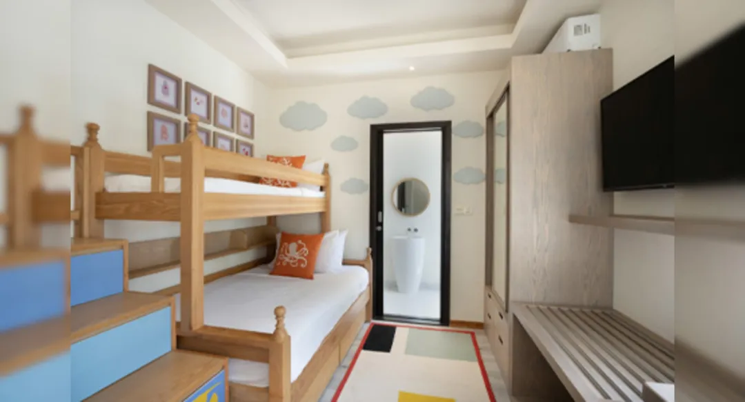 Ocean View Family Two Bedroom - Kids Bedroom