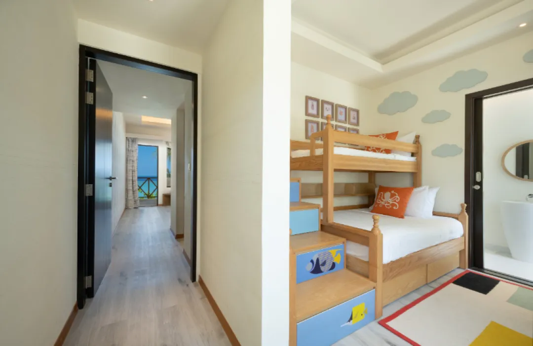 Ocean View Family Two Bedroom - Kids Bedroom View