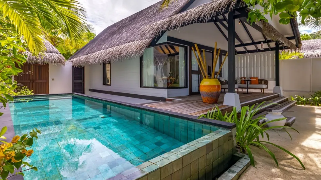 Earth Villa with Pool - Over View
