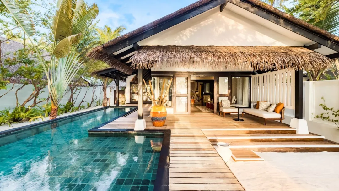 Earth Pool Pavilion Two Bedroom - Over View