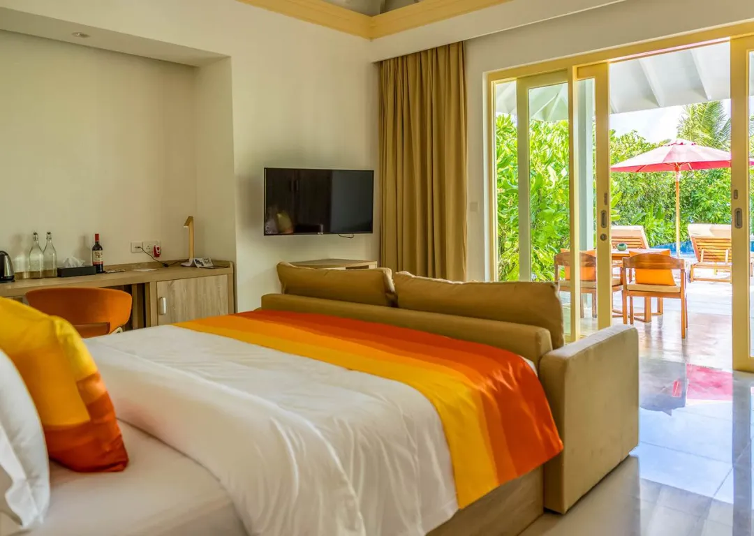 Pool Beach Villa - Bedroom