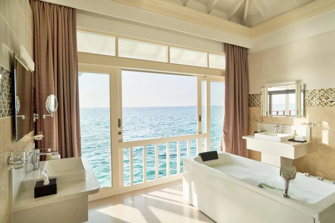 Two Bedroom Grand Water Pavilion with Pool with Slide - Bathoom