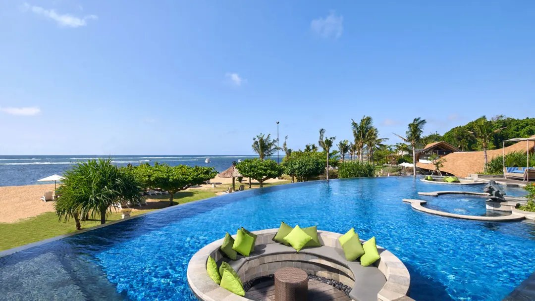 Grand Mirage Resort Resort & Thalasso Spa Bali - Pool with Sea View