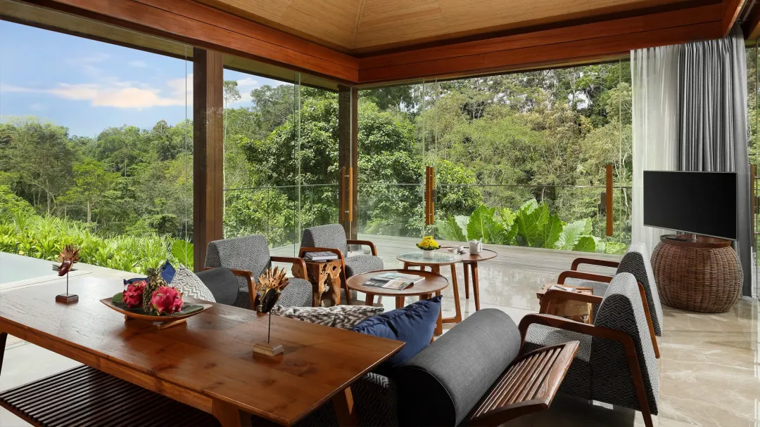 Maya Ubud Resort & Spa - Terrace with View