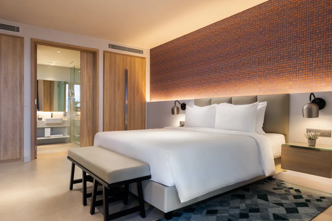 Ocean View Pool Pavilion Two Bedroom Upper Floor - Bedroom