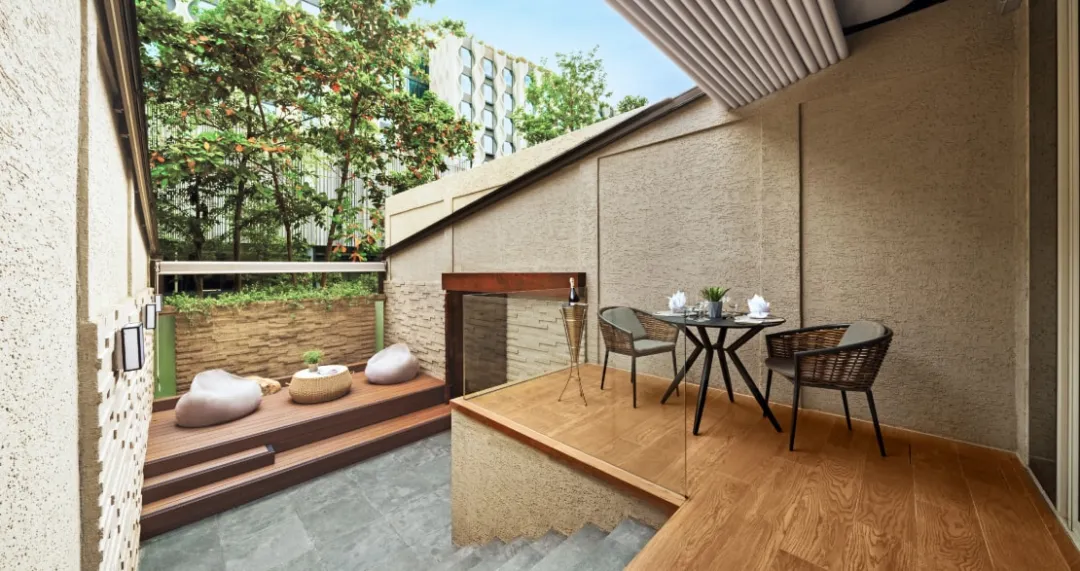 Courtyard Premier - Courtyard Seating Aeria