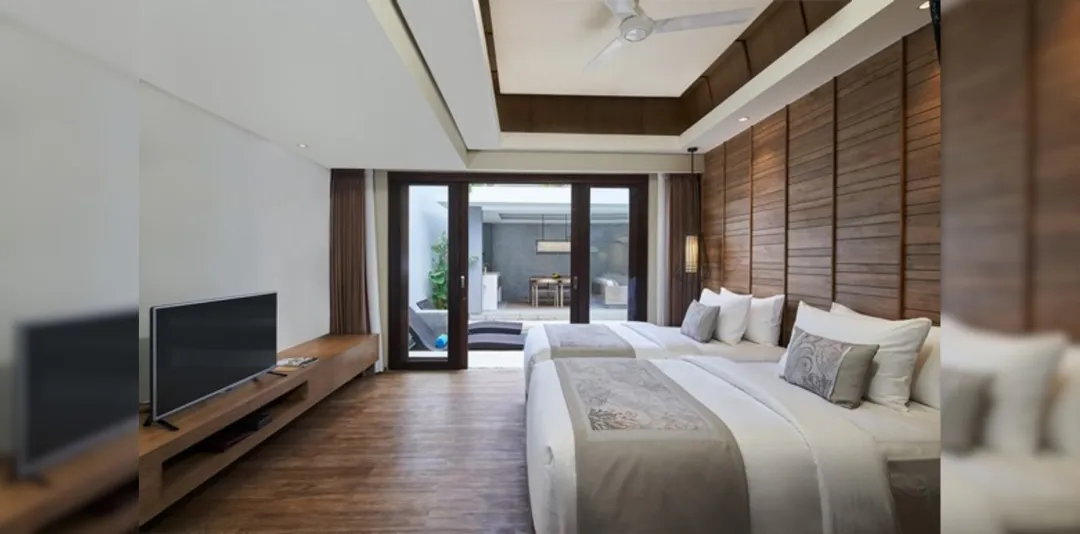 Two Bedroom Deluxe Pool Villa -Twin Bedroom