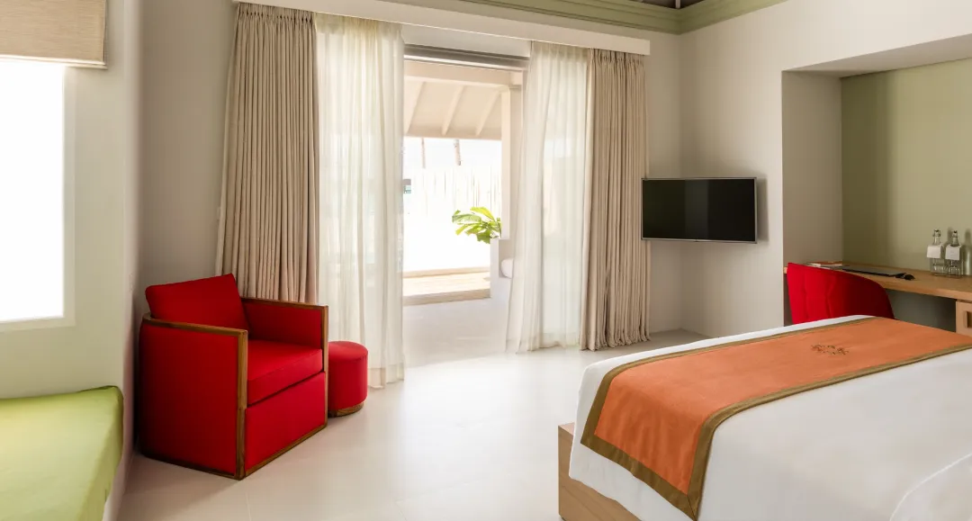 Grand Beach Villa with Pool - Bedroom