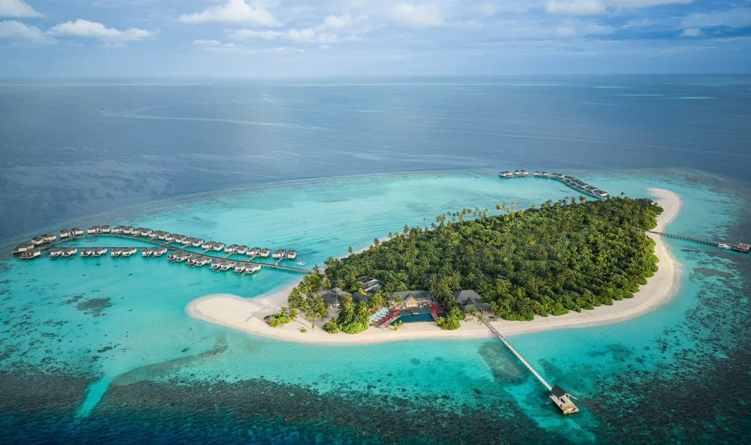NH Collection Maldives Havodda Resort -  Island Aerial View