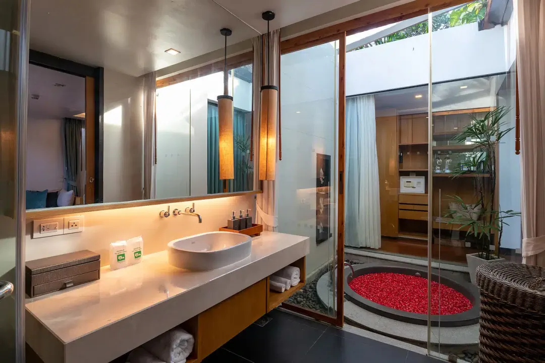 The Spa Villa Suite - Bathroom