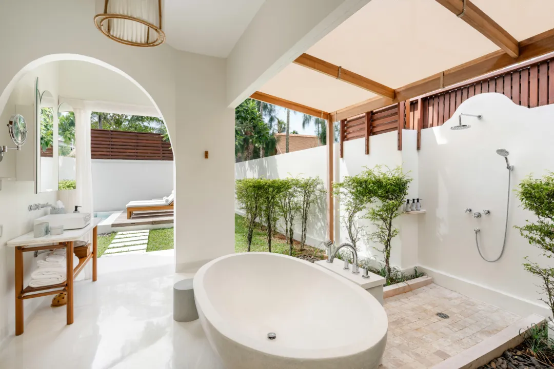 Garden Pool Villa - Outdoor Bathroom