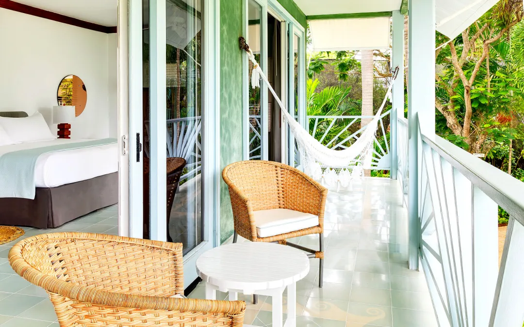 Deluxe Garden Room - Balcony with Garden View