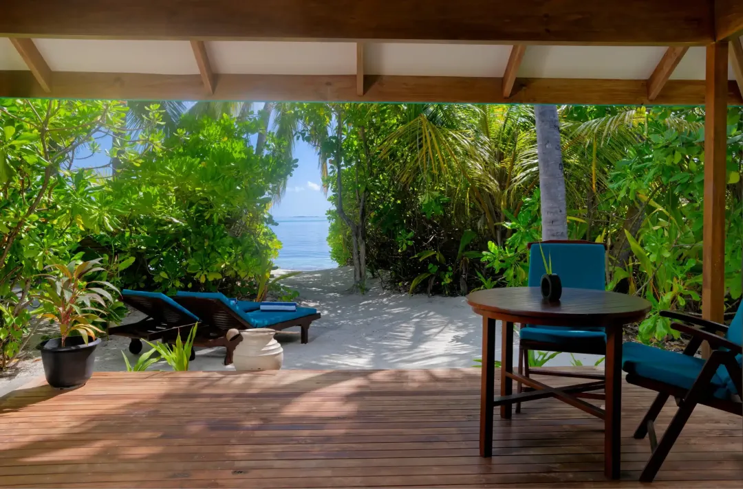 Sunset Beach-Villa - Terrace Seating with Sea View