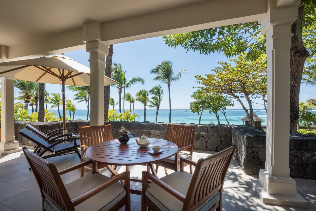 The Residence Mauritius - Terrace with Sea View