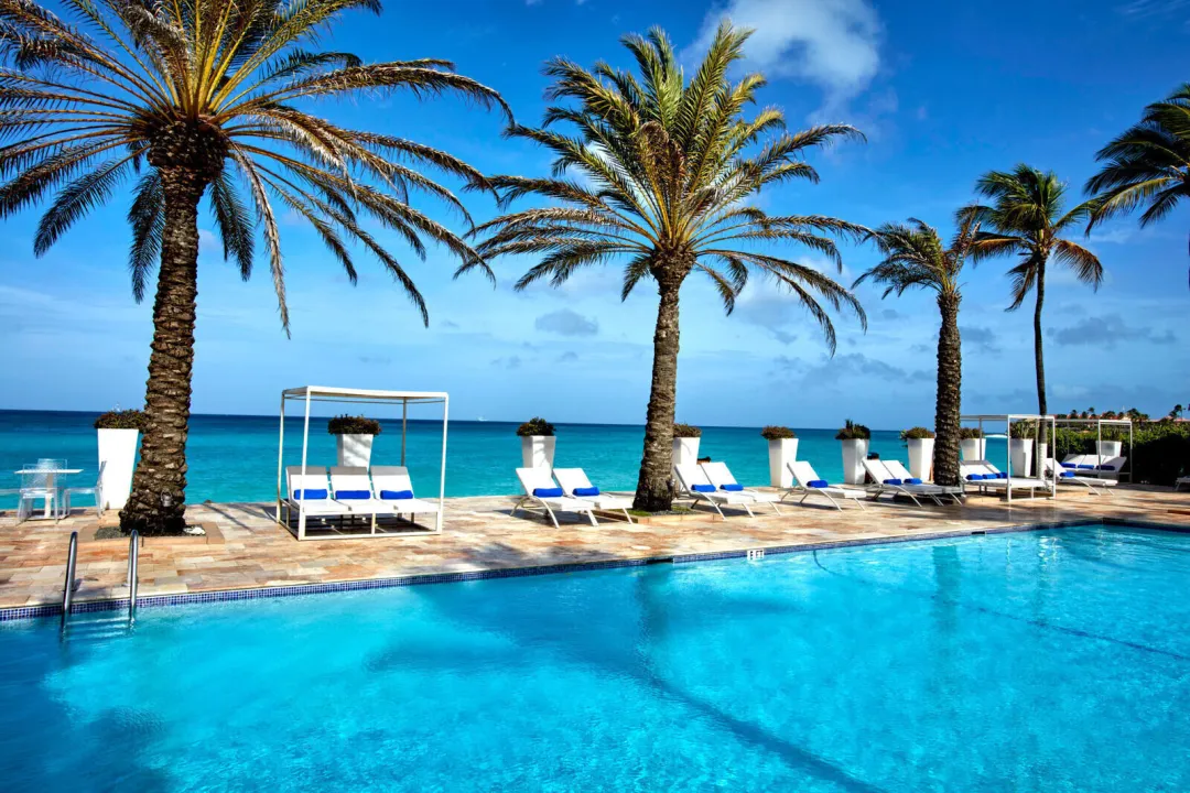 Divi and Tamarijn - Pool with Sea View