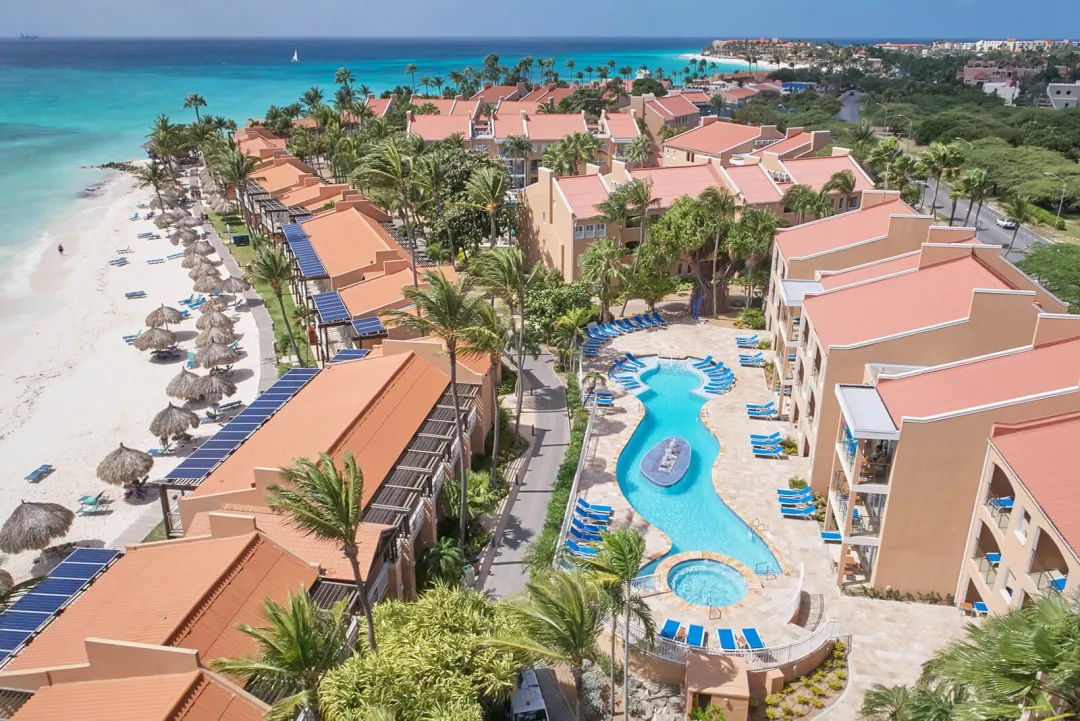 Divi Dutch Village Beach Resort - Pool Over View