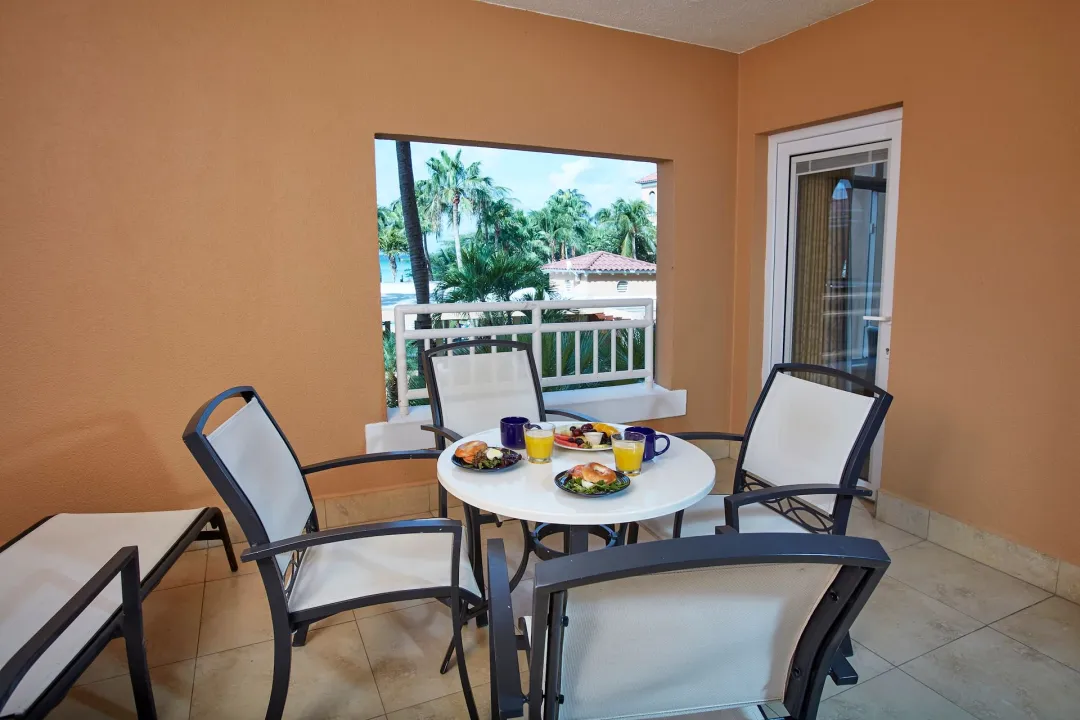 One Bedroom Suite - Balcony Seating with View