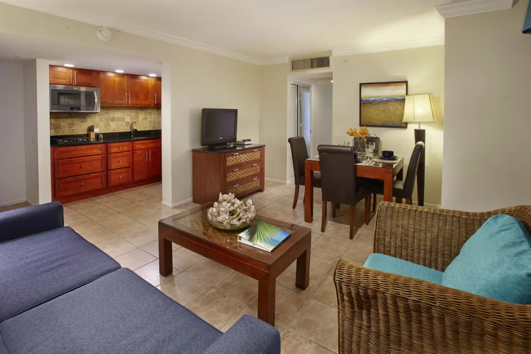 Phoenix One Bedroom Suite - Living Aeria