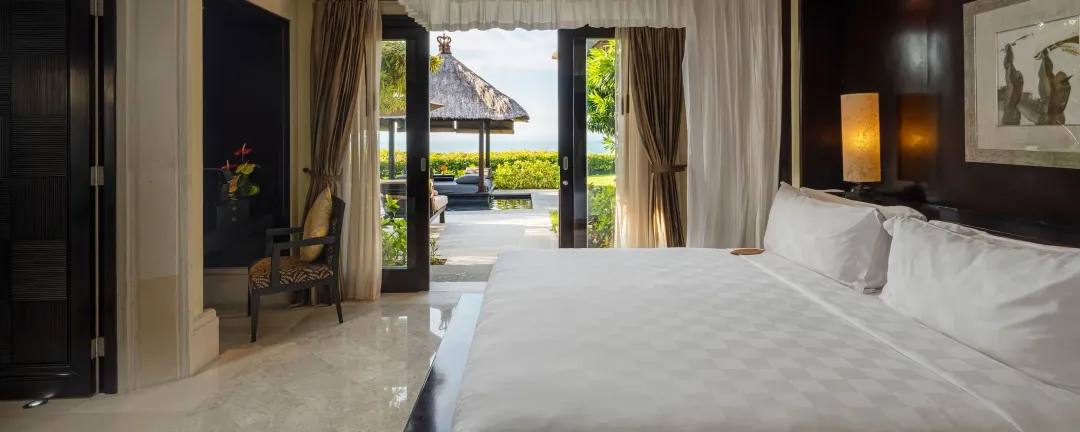 One Bedroom Ocean View Cliff Villa - Bedroom
