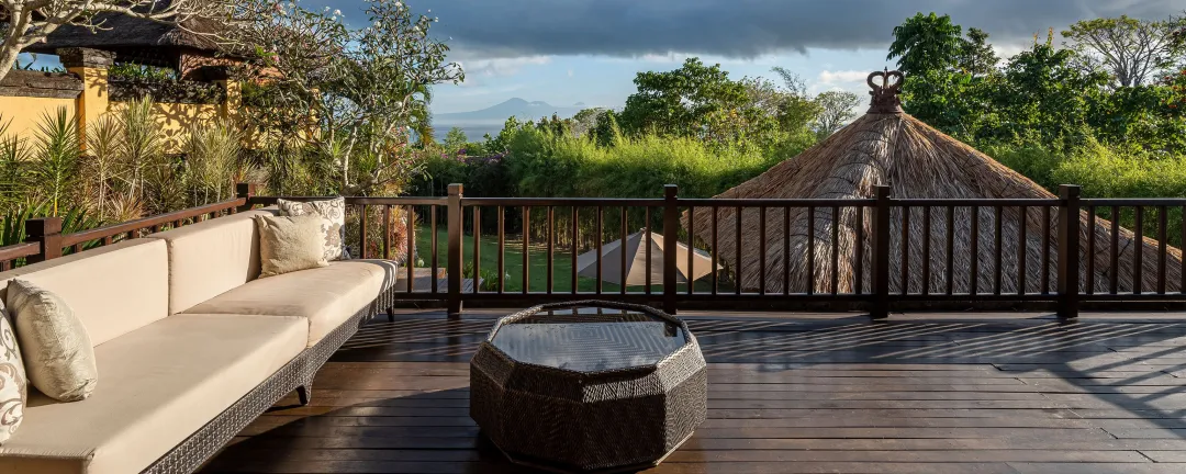 Two Bedroom Ocean View Villa - Balcony with View