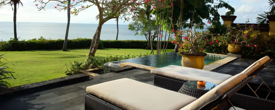 Two Bedoom Ocean Front Villa - Pool with Sea View