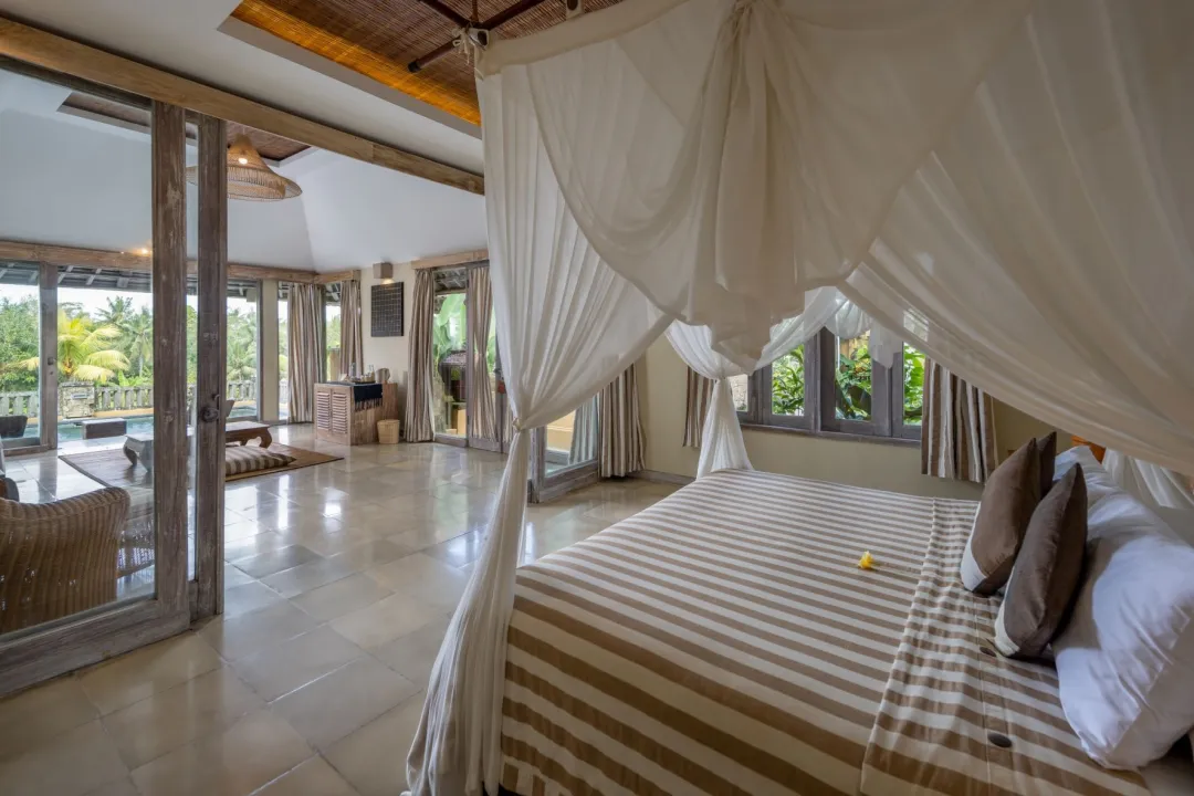 Two Bedroom Terrace Villa with Pool - Bedroom
